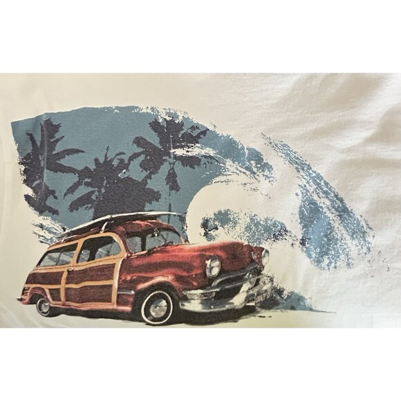 Crazy Shirt Unisex XXL Surfing‎ Fun Print White T-shirt - Picture 7 of 10